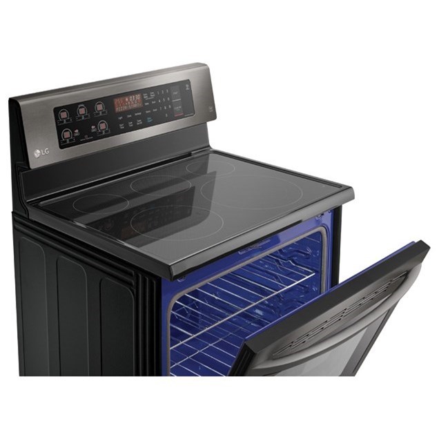 LG Appliances 6.3 cu. ft. Capacity Electric Single Oven Range with True